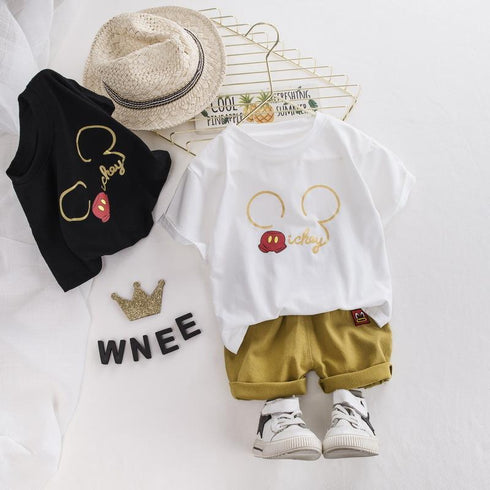 Children's Set Cartoon Tee